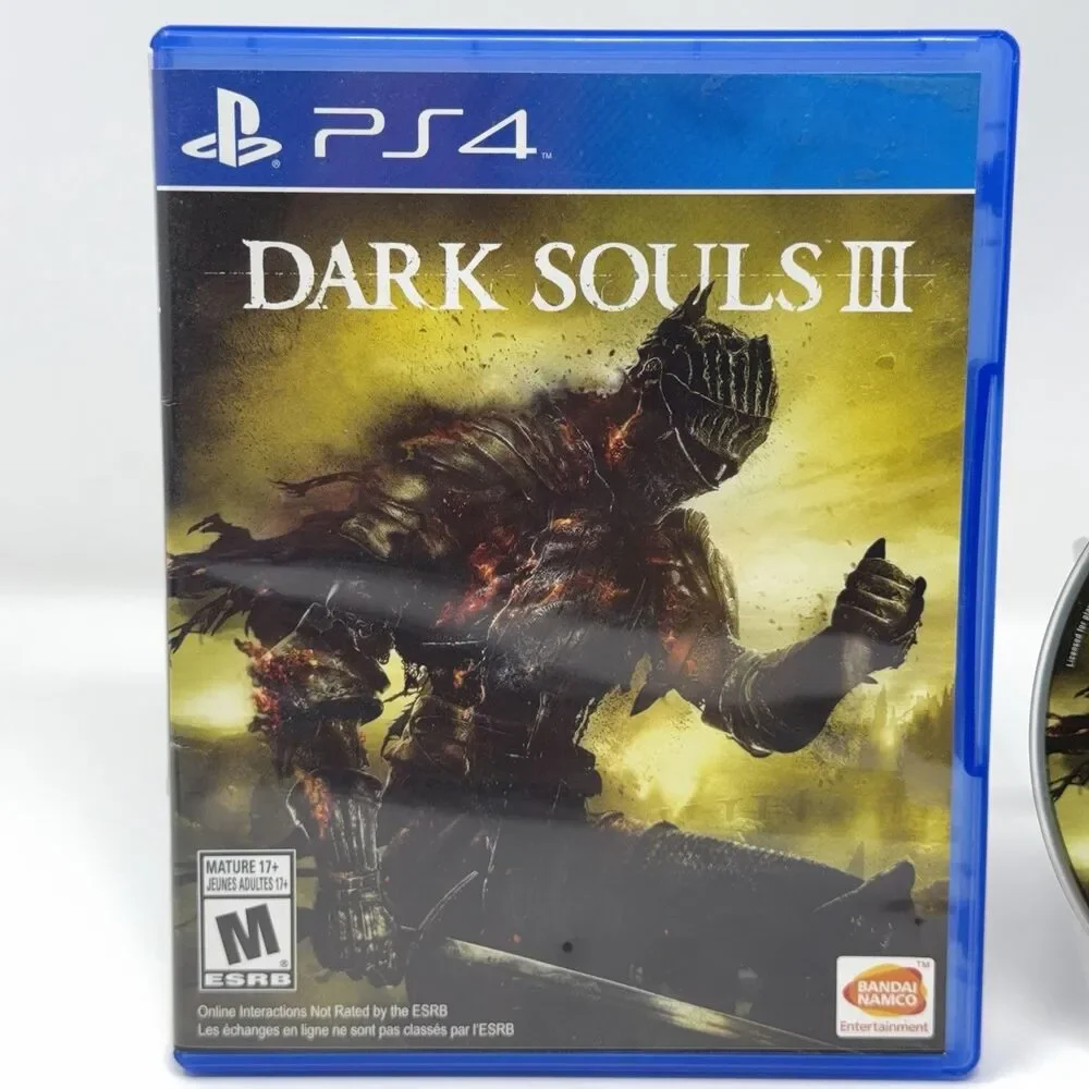 Dark Souls III Sony PlayStation 4 PS4 2016 Complete CIB Refurbished Tested